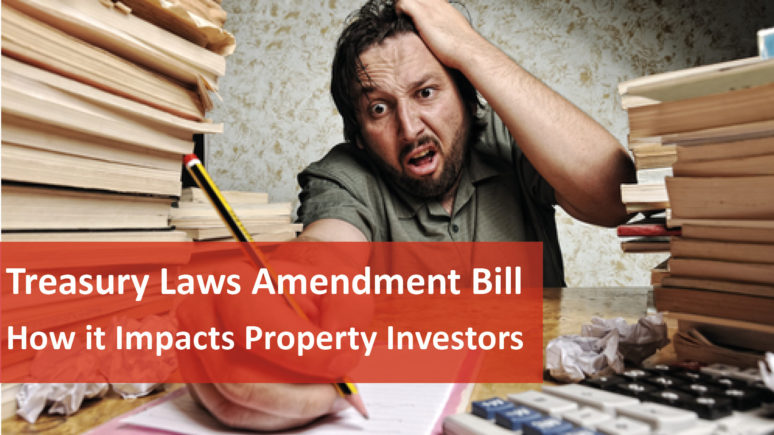 We Love Rentals Treasury Laws Amendment Bill