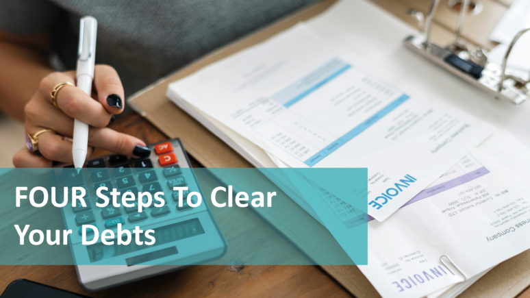 Four steps to clear your debt