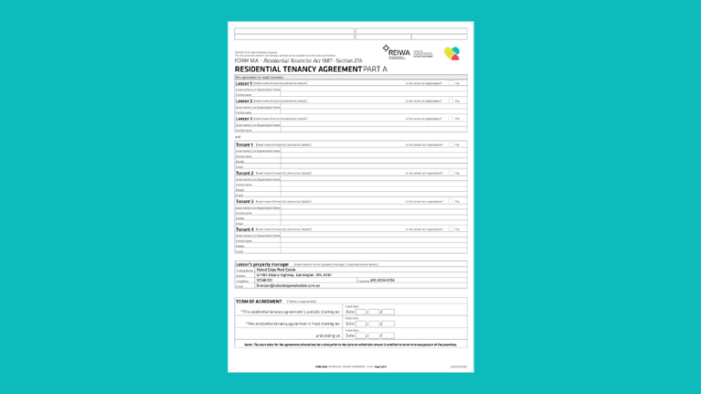 tenancy agreement rental property